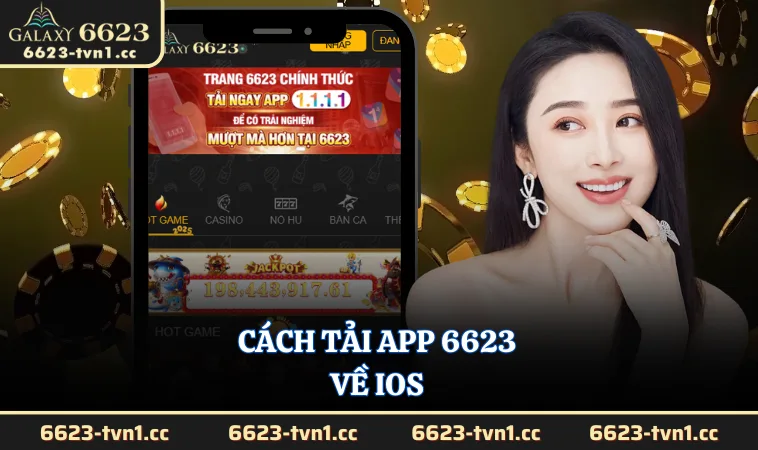 Cách tải app 6623 về iOS