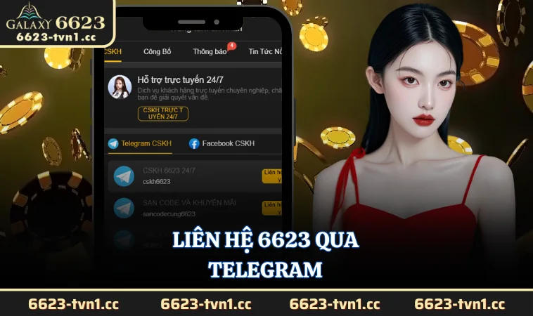 Liên hệ 6623 qua Telegram